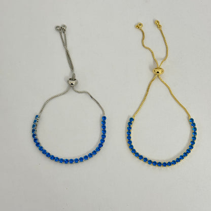 Blues Ivy Tennis Bracelet