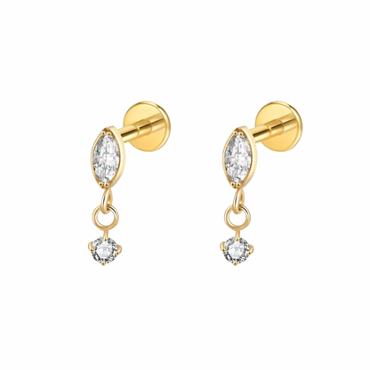 Aura Flat back studs