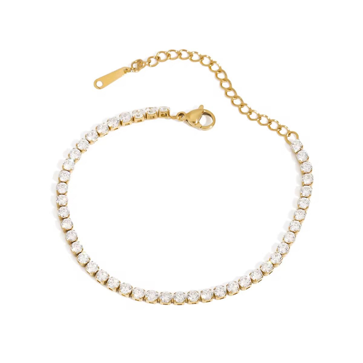 Round Tennis Bracelet