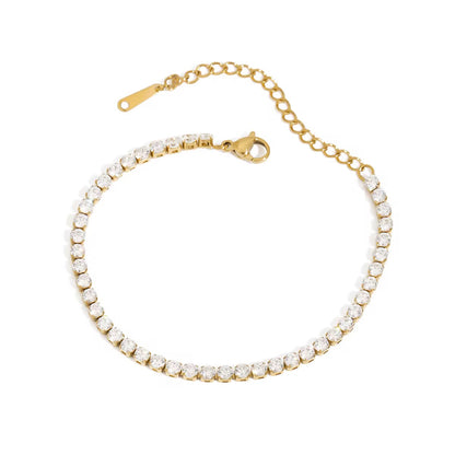 Round Tennis Bracelet
