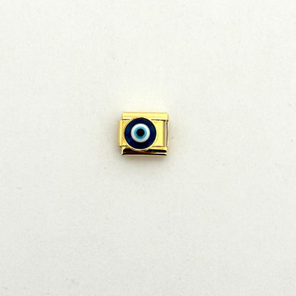 GOLD EVIL EYE IC
