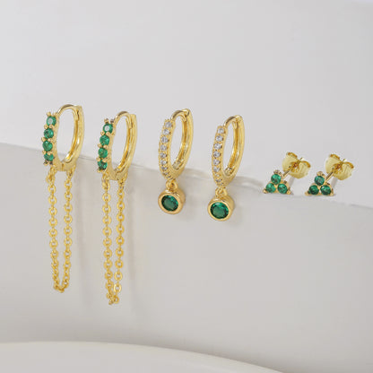 Olive Piercing Set (In pair)