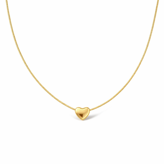 Gold Heart Necklace