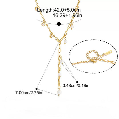 Evelina Y Necklace