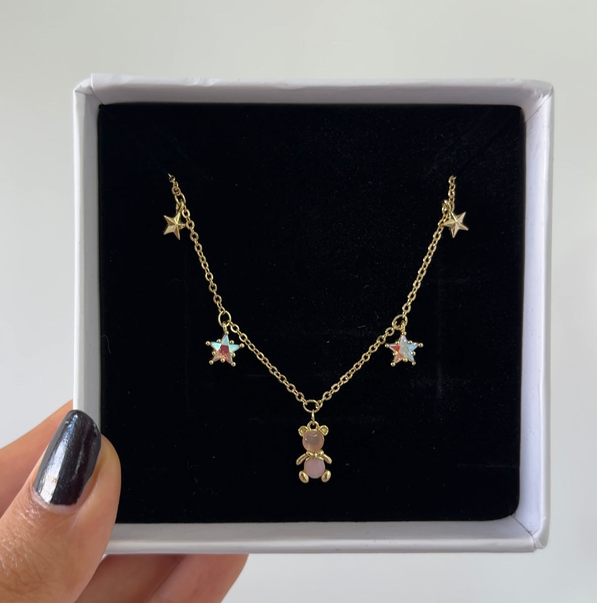 Teddy Charm Necklace
