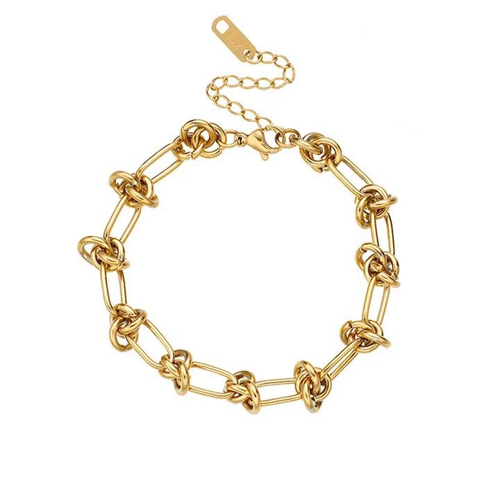 Knotted bracelet