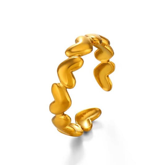 GOLDEN WAVE RING
