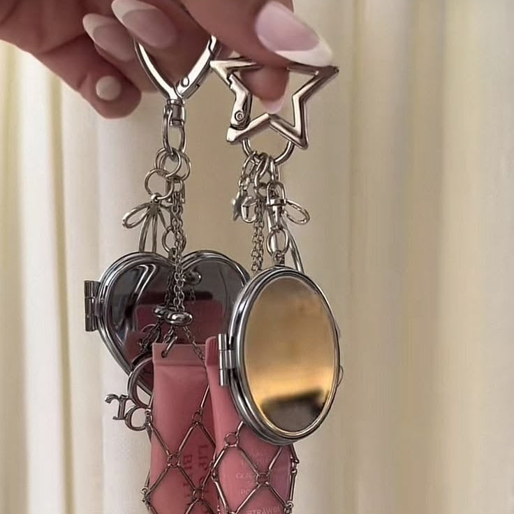 Star Lipstick Holder Bag Charm