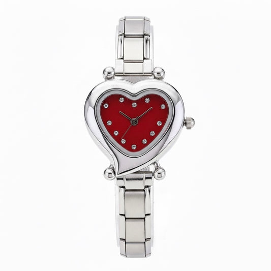 Scarlet Heart Italian Charm Watch