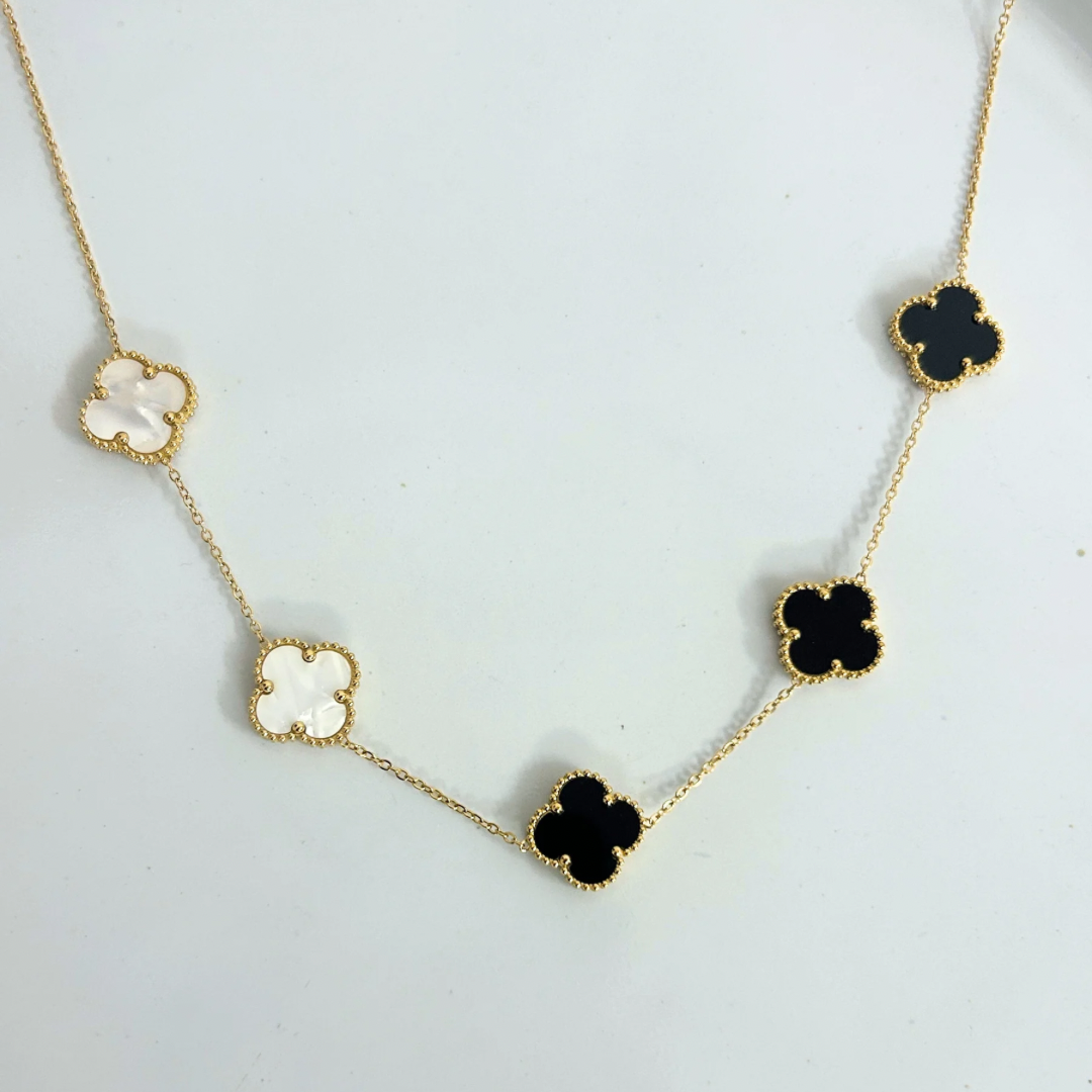 Reversible Clover Necklace 2.0