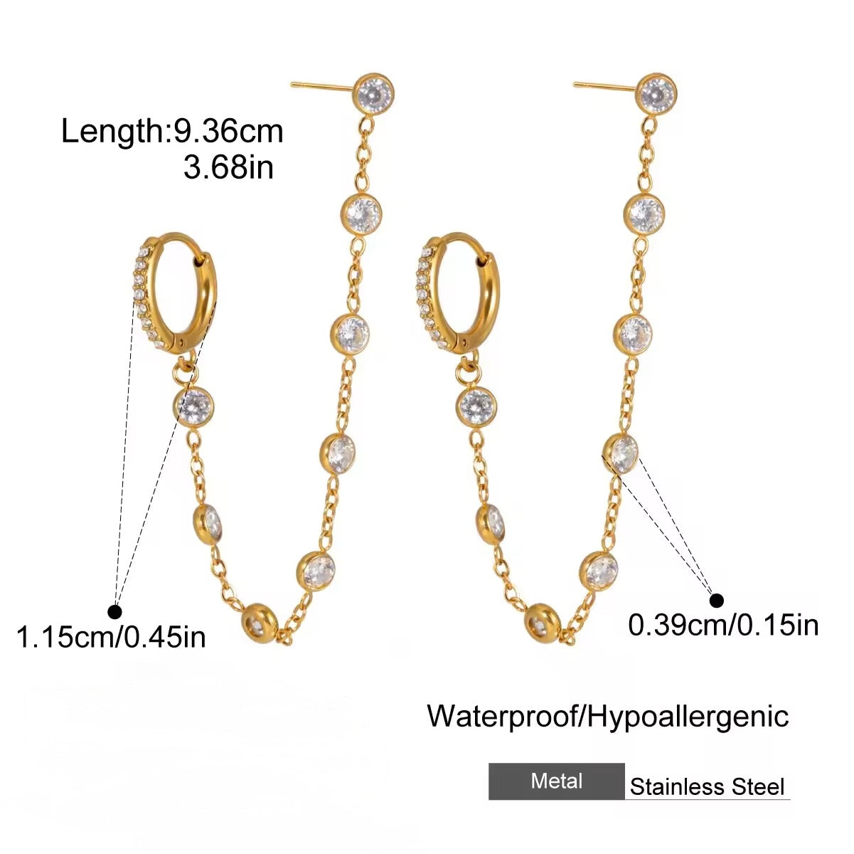 Cascade Earrings