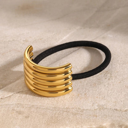 LAYERED PONY CUFF