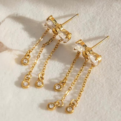 Eva Bow Earrings