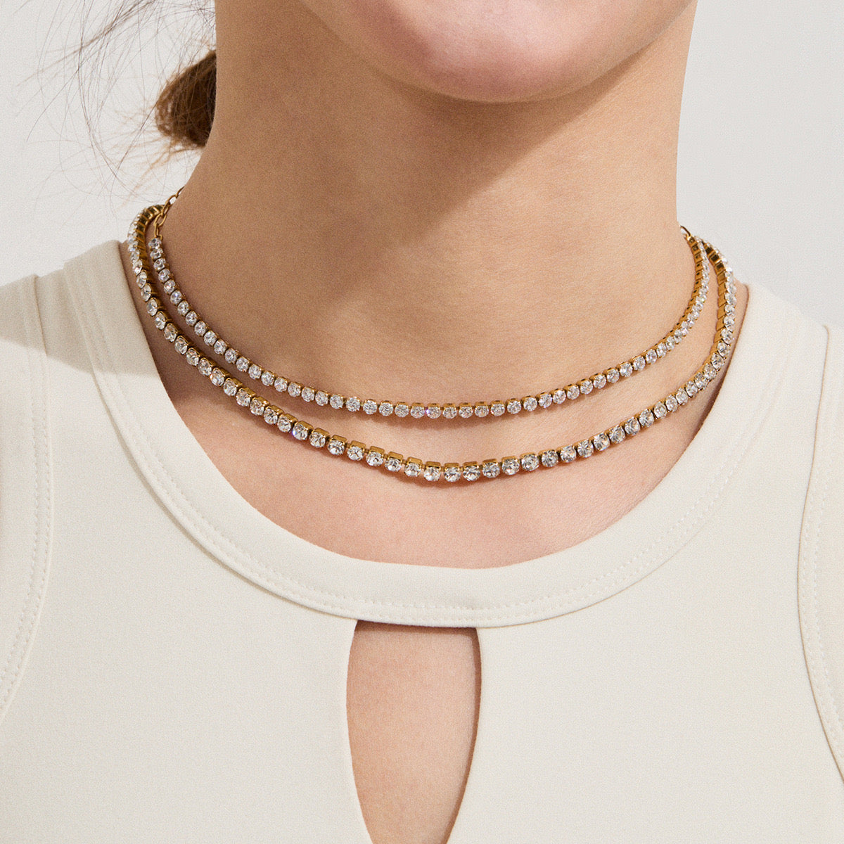 Tennis Choker Necklace