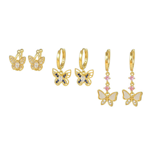 Butterfly Piercing Set (In pair)