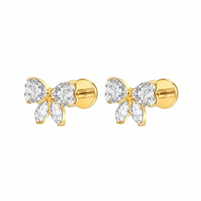 Bow Flat back studs