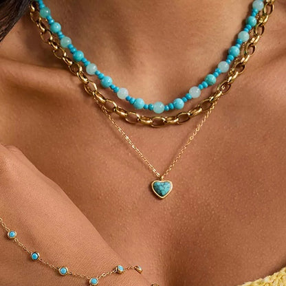 Tidal Heart Necklace