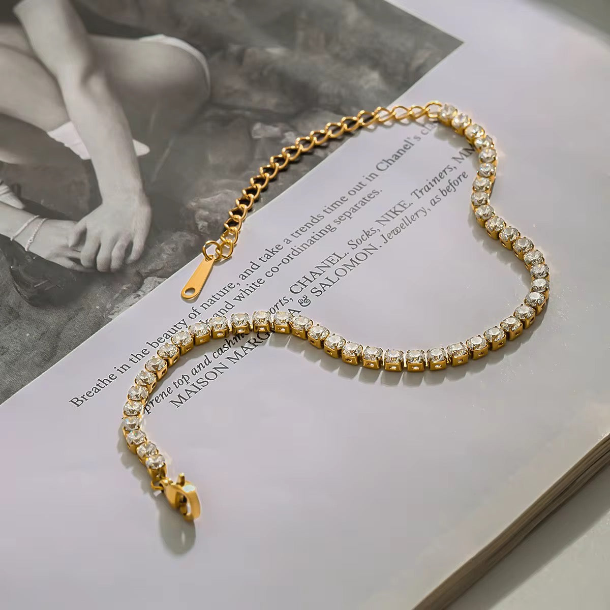 Round Tennis Bracelet