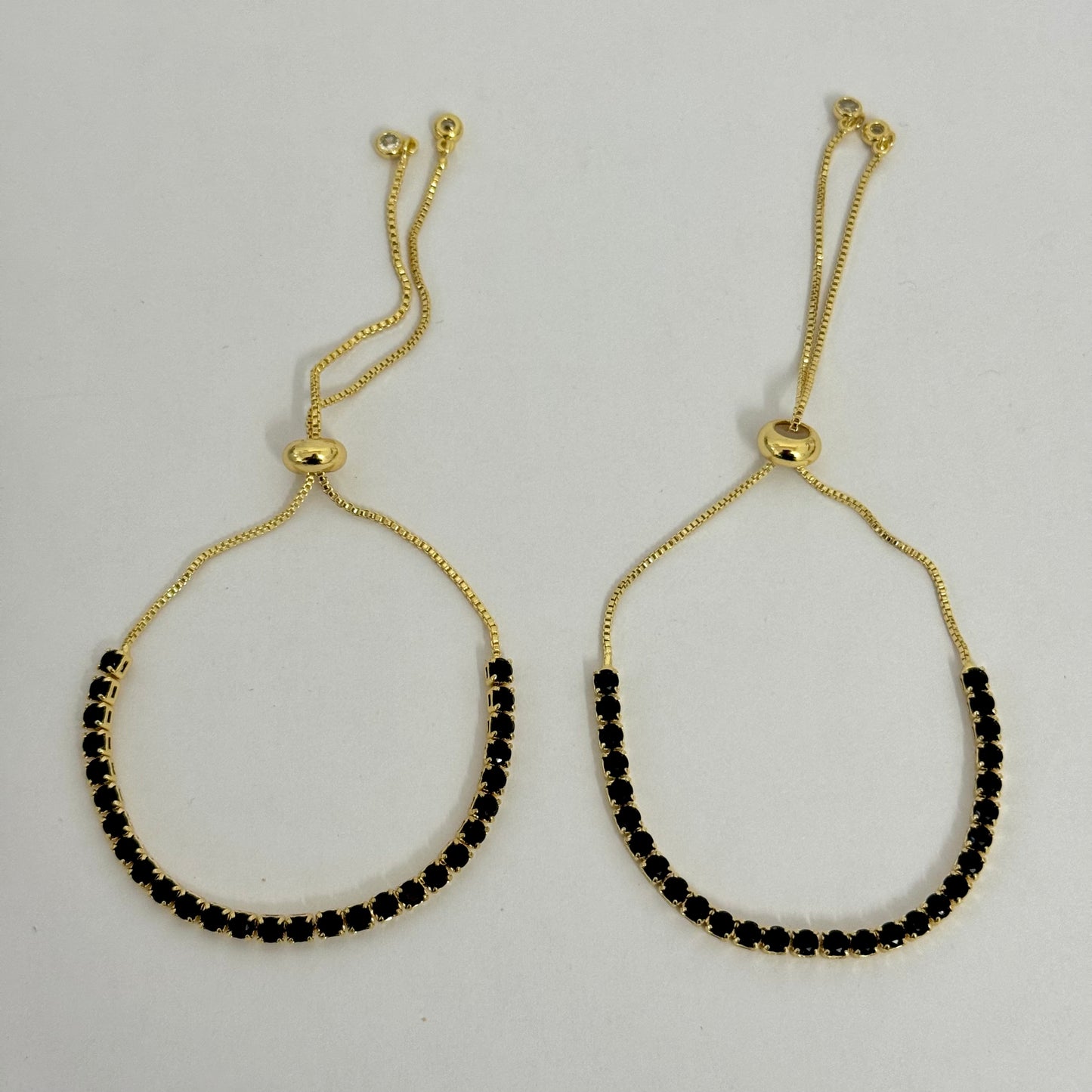 Black Ivy Tennis Bracelet