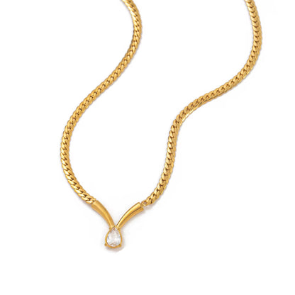 Celeste Tear Necklace