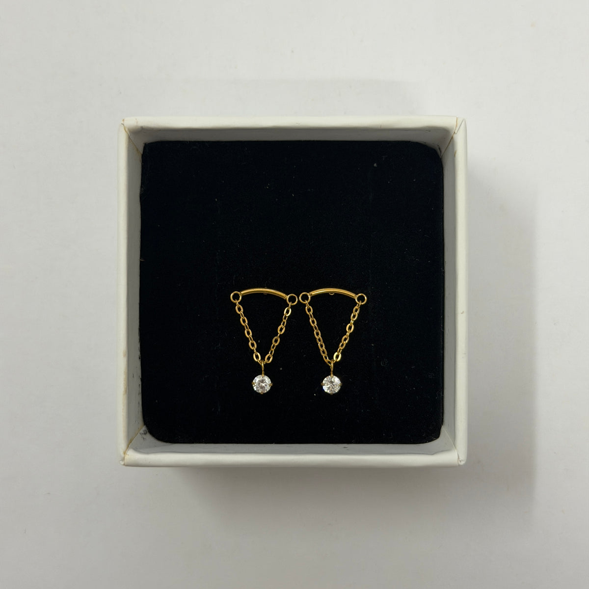Cascade Hidden Helix Flat back studs