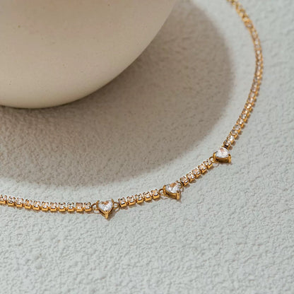 Sweetheart Tennis Bracelet