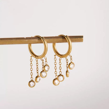 Celestial Chain Earrings