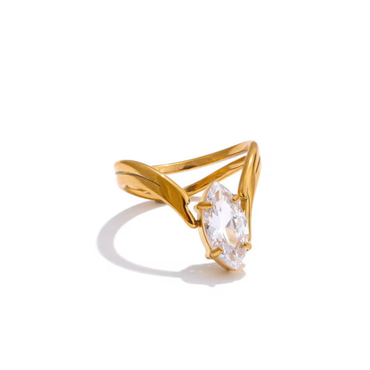 Crystal Crown Ring