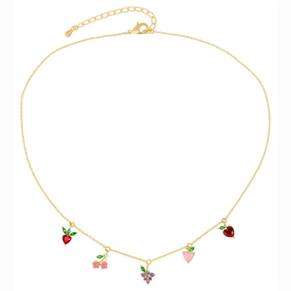 Blush & Berries Necklace