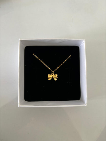 Bow Tie Necklace