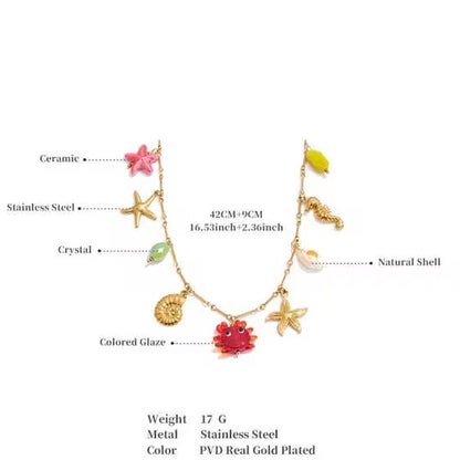 Seaside Charn Necklace