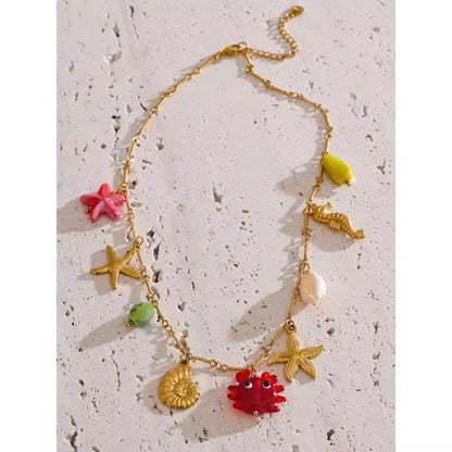 Seaside Charn Necklace