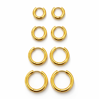 Small Round Hoops