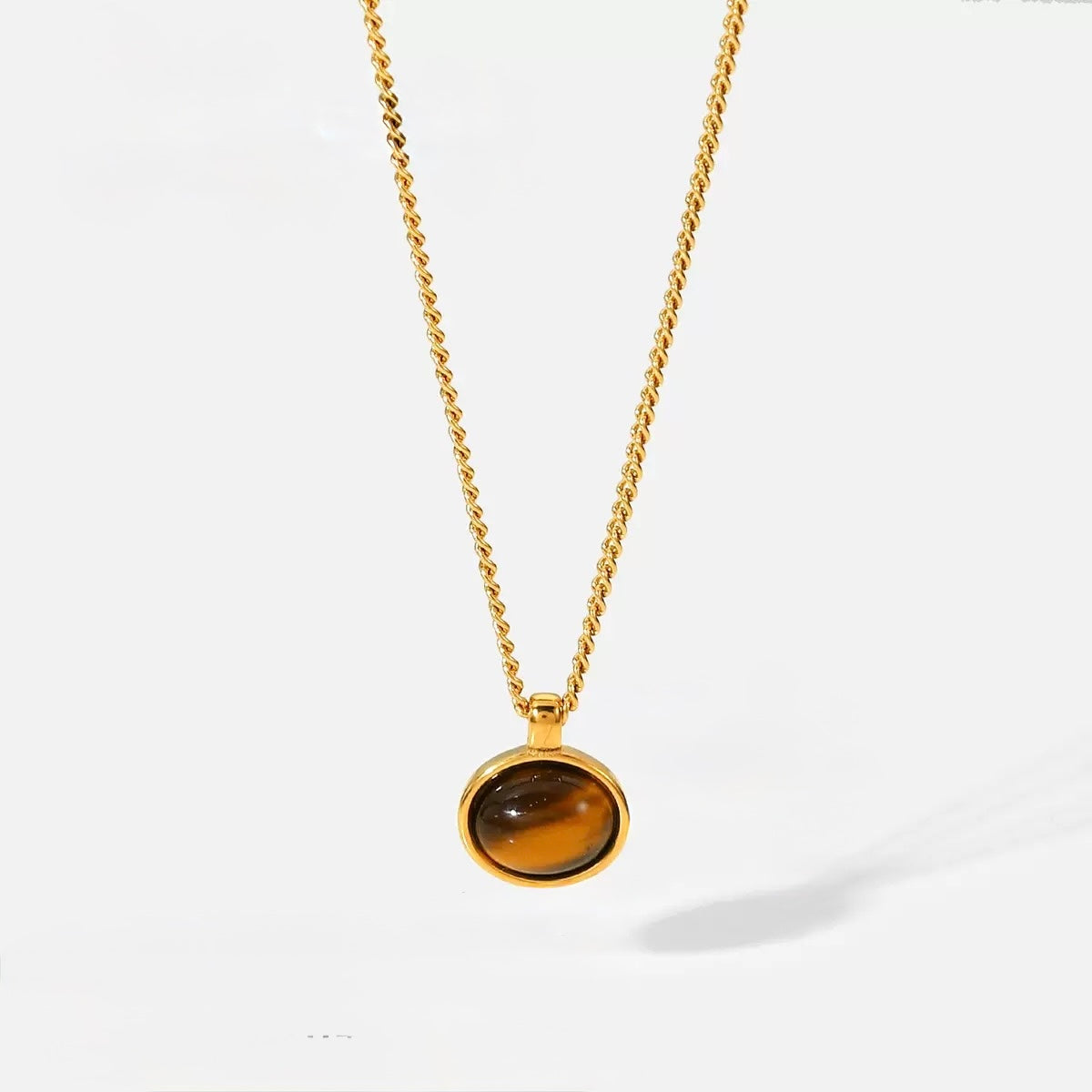 Cognac Necklace