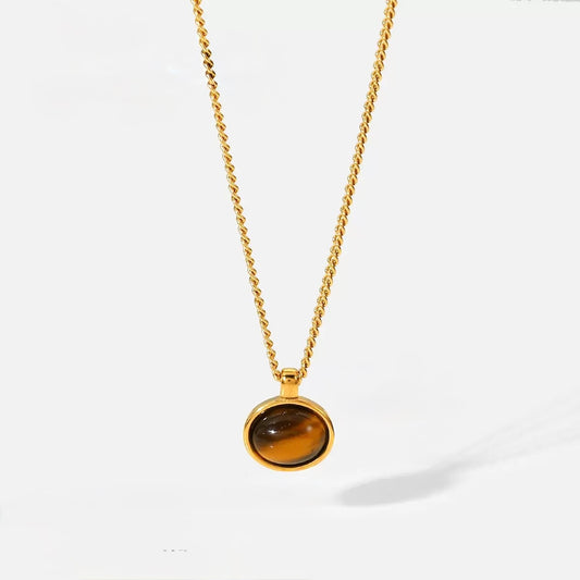 Cognac Necklace
