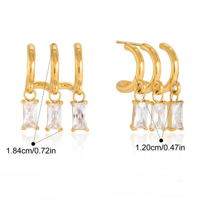 Illusion Stack Earrings