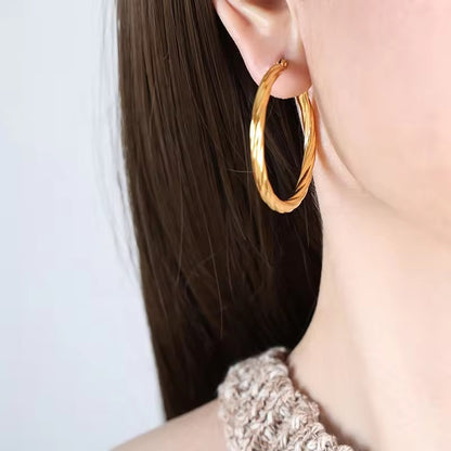 Oversized Hoops