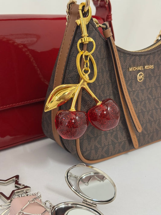 Cherry Bag Charm