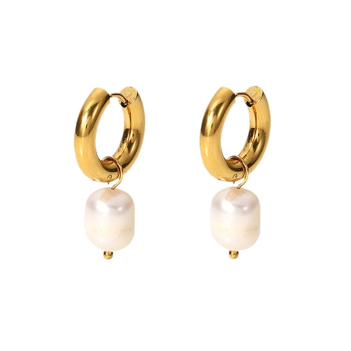 PEARLINA GOLD EARRINGS