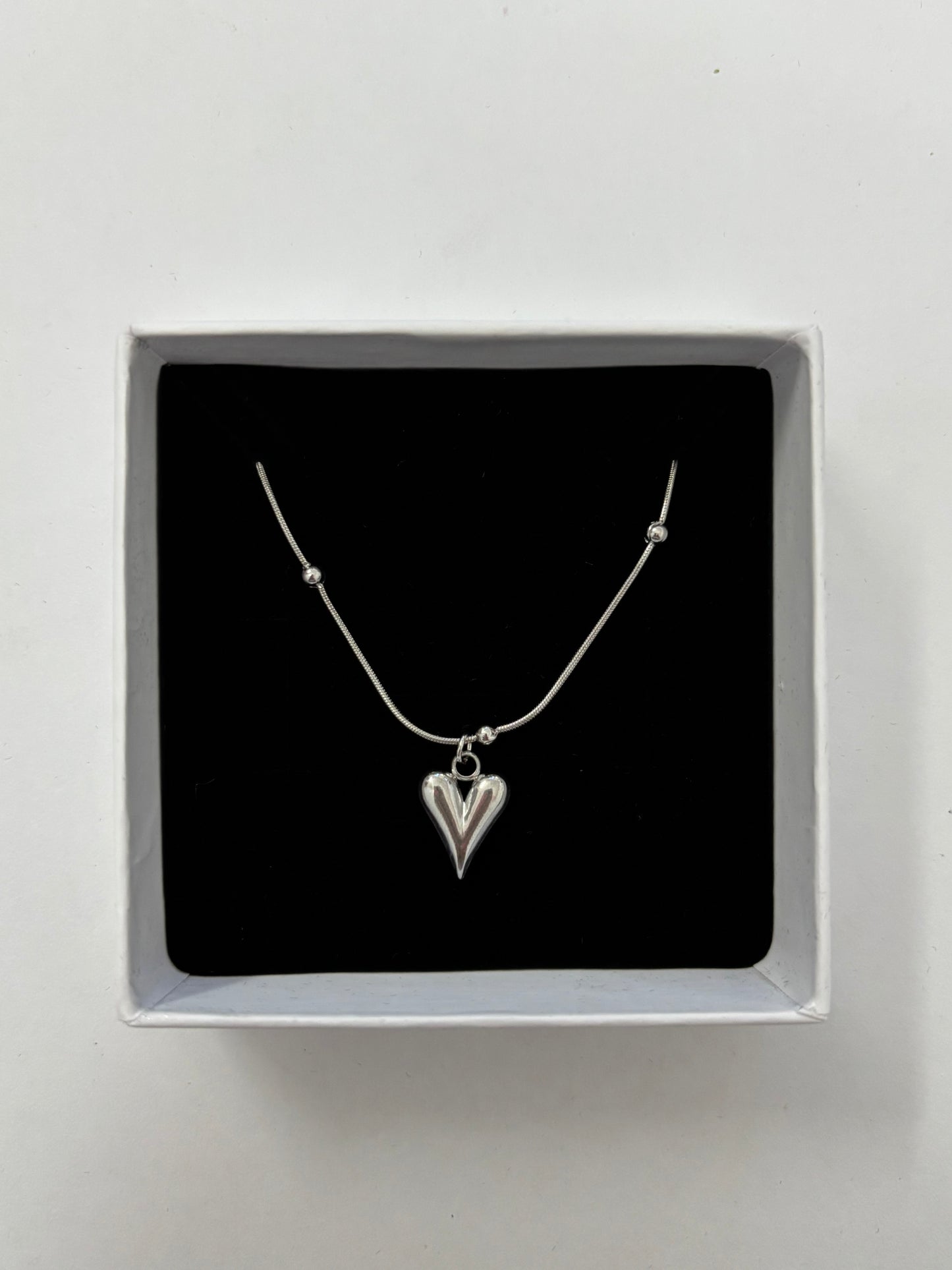 Silver Fall Necklace