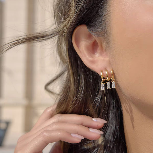 Illusion Stack Earrings