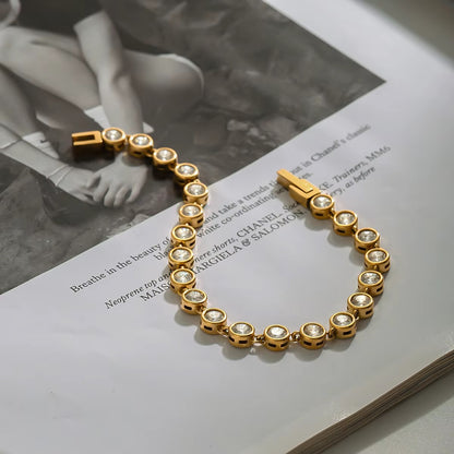 Halo Tennis Bracelet