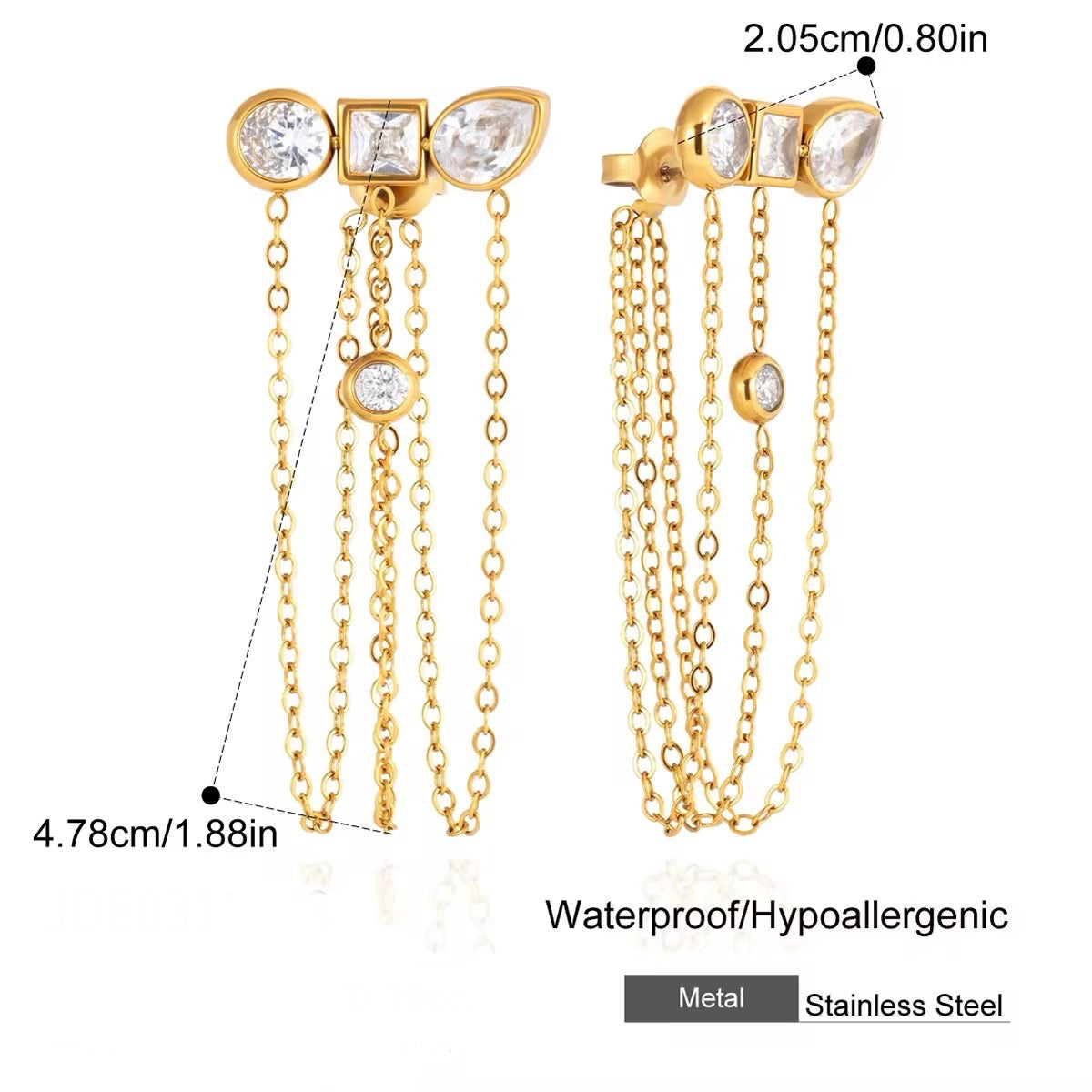 Drape Earrings