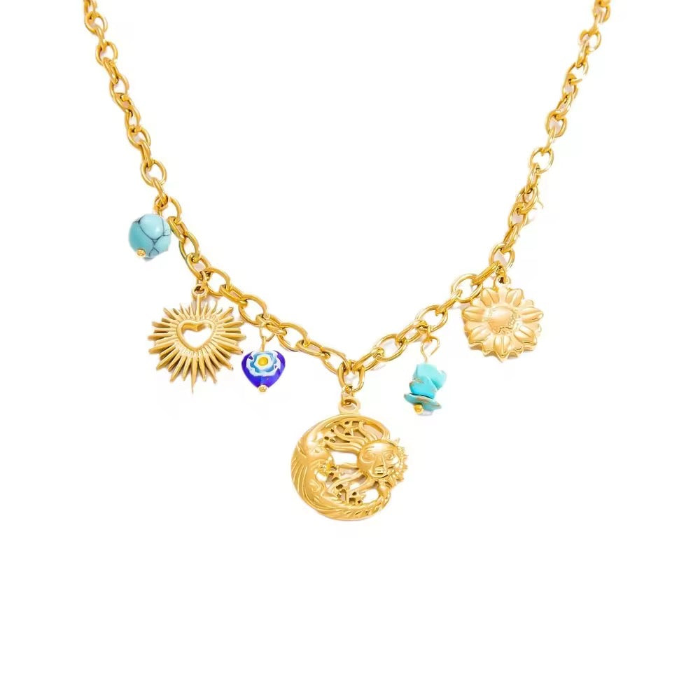 Cosmic Charm Necklace