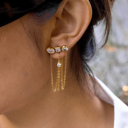 Drape Earrings