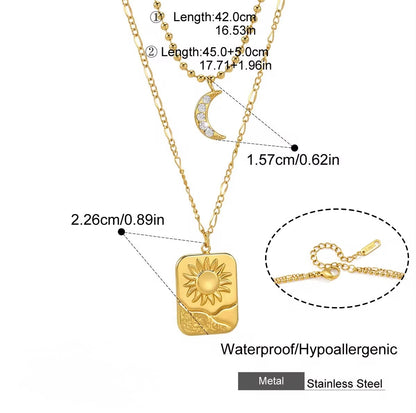Cosmic Duo Necklace
