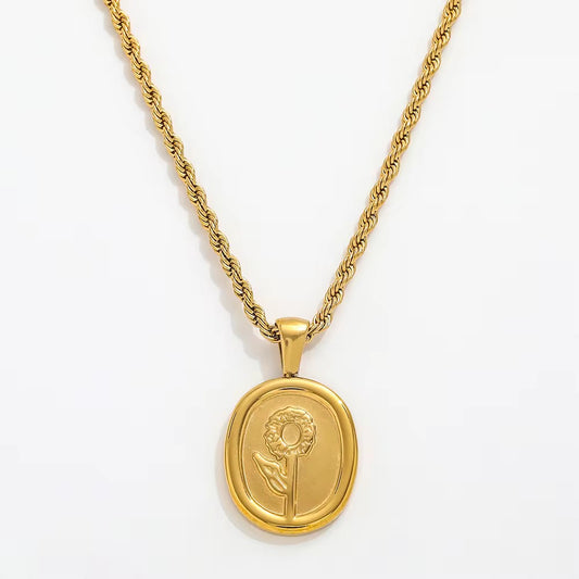 SUNFLOWER NECKLACE