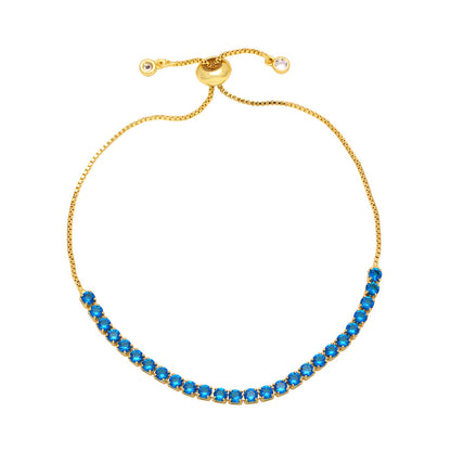 Blues Ivy Tennis Bracelet