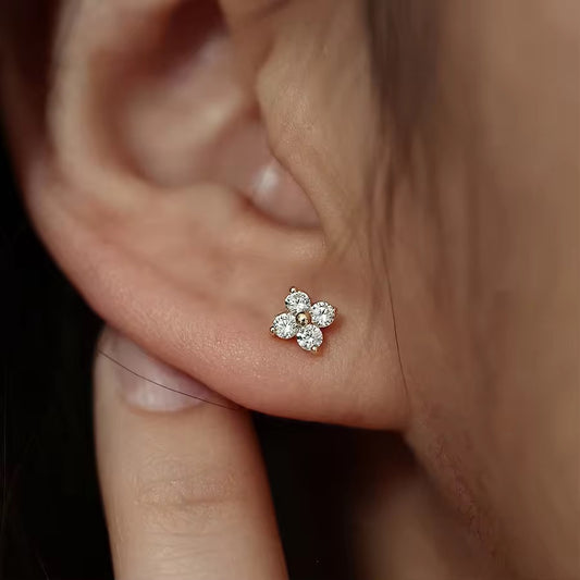 Floral Studs