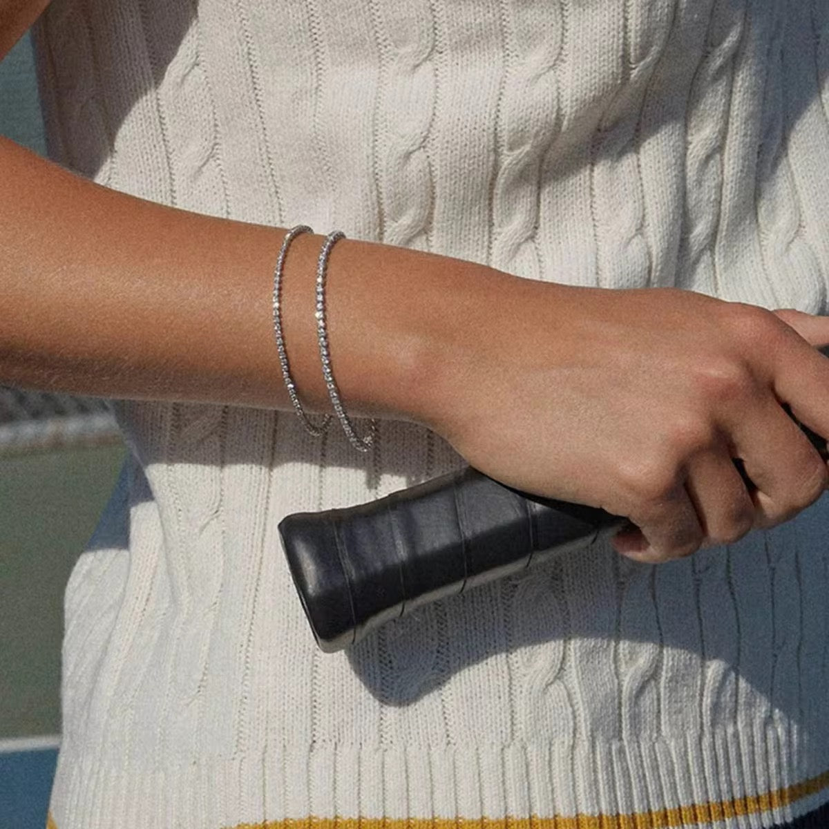 Thin Luxe Tennis Bracelet